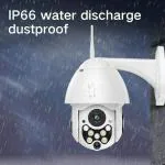 PROUNIC ICSEE Smart Rotatable Outdoor PTZ Camera Wireless, WiFi, 1080p, 5MP, PTZ Camera, Waterproof/ Motion Detection/ Night Vision/ Outdoor Wireless WiFi, Weatherproof with Two-Way Audio Home Security Camera