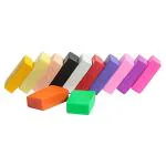 FRKB Polymer Oven Bake Clay for Jewelry Making, Sculpting Art, Earrings, DIY Modeling - Pack of 12, Multicolor, 175g