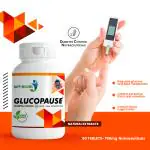 HappyMillions GlucoPause - Natural Sugar Control Supplement || 60 Tablets || 750 Mg