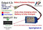 KP 3.7v lipo Battery Charger molex for syma x5 x5c hubsan RC Quadcopter Drone with BMS and LED Indicator Battery Protection circuit, auto Charging Stop