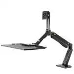 Gadget Wagon Dual Monitor Vertical Led Tv Wall Mount Stand Bracket For 22 - 32 Inch Dual Monitor Vertical Led Tv Wall Mount Stand Bracket (Black)