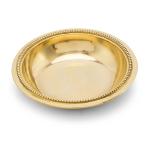 Mkd2 Rise Pure Brass Serving Bowl - 100 ml, 1 Piece (Gold,Plain) for Kitchen, Dinnerware, Tableware