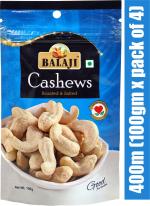 Lali Balaji Cashew Roasted & Salted 400m (100gm x pack of 4)