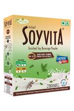 Soyvita Dietary Fibre Green Tea Extract, Enriched Soy Beverage Powder, Serves-20, 500 G