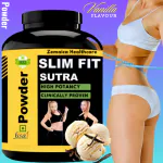 Zemaica Healthcare | Slim Fit Sutra | Weight kam karne ki dawa | Fat Burn | Flavor vanilla | Pack of 1