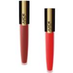 JUICE Matte Lip Combo L25 Shade No.: CHERRY CRUSH M-01, RED VELVET M-07