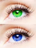 EYCOG Green PolyHema Contact Lenses (Pack Of 2)