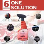 Eko Power Car Cleaner Liquid Spray for Car Exterior like Wheel, window, Body, Engine etc-450Ml