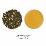 Octavius Lemon & Ginger Classic Loose Leaf Green Tea |With Natural Ginger & Lemon Peel High Anti-Oxidants |Low Caffeine |Refreshing Immunity Boosting Tea| Packed in Premium Tin Box | 75 gms (35 Cups)