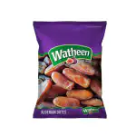 Watheen Algerian Dates Pitted and Ready to Eat, Juicy and Sugary, High Fiber (500 GM)