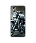 Casotec Motorcycle Design Printed Silicon Soft TPU Back Case Cover for XOLO Era 5X