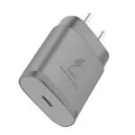 eKus 25W Fast Charging Adapter| Compatible with Galaxy S21/S21 Plus/S21 Ultra/Note10/Note20/S20/S20+/S20 Ultra|(Adapter only) Black