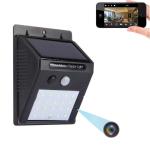 FREDI HD PLUS Spy Solar Power Light Wall Camera Lamp Motion Sensor 20 Led Waterproof Sunlight for Garden Outdoor Stairs