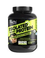 renutrimass 100% Whey Isolate Blend - 1Kg | 27g Protein Per Serving | Lean Muscles for Men & Women | Belgium Chocolate