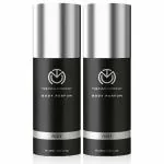 The Man Company Noir Perfume for Men | Long Lasting Fragrance | No Gas Deodorant Combo Set for Men | Luxury Premium Body Spray - 120ml * 2