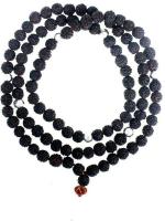 Shivoham Rudraksha Mala with Parad Goli Silk Dori Wood Necklace