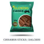 GLOWING FARMER Premium Cinnamon Sticks | Dalchini Whole 50g