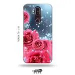 Tweakymod Printed Flowers Back Cover For Nokia 7.1 Plus