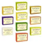 Hasthkar Handmades Herbal Natural Handmade Assorted Soap Combo 2 Collection Gift Set 125gm (Pack of 10)
