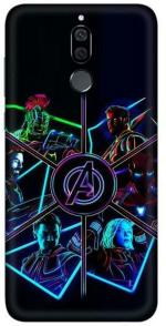 aadia Honor 9i Matte Vinyl Avengers Printed Mobile Skin Sticker with Scratch Resistant Lamination