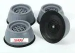 SARAH Heavy Duty Anti Vibration Pad / Stand for Refrigerator , Washing machine , Furniture , Almira