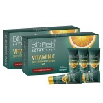 BIOFRESH Botanicals Vitamin C Facial Kit with 5-Step Brightening Gift Set for All Skin Types Deeply Cleanses & Treats Uneven Skin for Glowing Skin Care Routine (Pack of 2)
