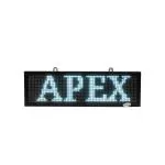 APSHINE Led Display Board Moving Texts, App Operated Control with Wi-Fi Board (White 96x16 Cm)