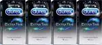 Durex Extra Time (4 Boxes, 10 Condoms in Each Box)