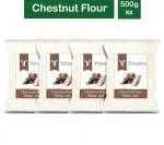 Trinetra Singhada Atta 2 kg (500g X 4 Pack)