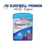 Pii Sleepwell Premium Adult Diaper for Unisex - 1x10 Pcs (Medium)