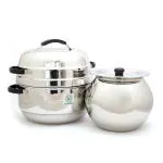Coconut Stainless Steel Choodarapetty Thermal Rice Cooker 1 L