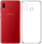 CarryWrap Back Cover for Samsung Galaxy A20 (Transparent)