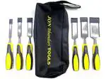 JON BHANDARI TOOLS Combo of 6 Premium Wood Chisels