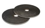Bapna Single Sided Gasket Foam Tape, Black, 12mm Width x 3 mm Thickness x 10 Meter Length
