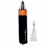 USI UNIVERSAL Punching Bag, Boxing Bag, 626N Crusher Nylon Unfilled Boxing Bag for Boxing Martial Arts Kickboxing Training, Nylon Material, Long Hanging Strap, Dia 33cm (60cm)