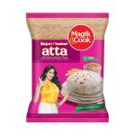 Magik Cook Premium Quality 100% Whole Wheat Chakki Super Tandoori Fresh Atta (Pack of 1KG)