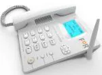 FOR GSM DUAL SIM F1+ FIX White Corded And Cordless Landline Wireless Phone With Answering Machine