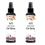 No-O Car Freshener | Car Perfume 100 ML (Pack Of 2), Odor Neutralizer
