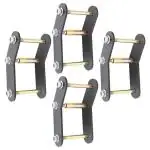 GMJ AUTOPARTS & ACCESSORIES-Maruti Gypsy 4 Inch Shackle Assembly with Nut Bolt Stock Fitting