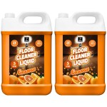 Zivantix Floor Cleaner 10 Liter Orange | Kills 99.9% Germs | Disinfectant Surface Cleaner