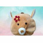 O&T Kids Soft Cartoon Velvet Animal Plush School Backpack Bag For 2 To 5 Years Girls/Baby/Boys/Toddler -Picnic, Nursery, Preschool