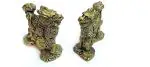 Astroghar Auspicious Fu Dogs Feng Shui Polyresin Statue Small