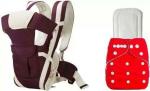 Ocean CountMulticolor Adjustable Sling with Safety Belt Polyester Baby Carrier