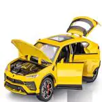 KTRS ENTERPRISE Lambo Urus Toy Cars Boys Big Off-Road SUV Model Car 1:24 Diecast Metal Car Toys with Light and Sound Pull Back Toy Vehicles for 3+ Year Old Kids (Multi Color)