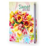 Sehaz Artworks Sweet Memories Small Photo Album Baby Photo Album 4x6 Holds 72 Photos Polaroid Photo Albums (Capacity: 72 Photos (Total Sleeves / Pocket 36, Each Sleeve Holds 2 Photos) It Can Be Photo Memory Books.)