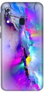 instyler Samsung A40 PRINTED SKIN STICKER DECAL LAMINATION (PERFECT FIT/ONLY BACK/MATTE FINISH)