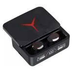 OSHEE STORE M19 TWS Bluetooth 5.0 Wireless Earbuds Touch Waterproof LED Digital Display Bluetooth Headset (Black, True Wireless)