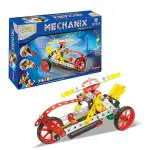 Mechanix Robotix-1 Diy Stem And Steam Education Metal Construction Set (Motors & Gears) For Boys And Girls Age 8+