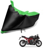 Mockhe Bike Body Cover for Honda CBR 650F , Dustproof UV Protection water resistant Custom Fit Cover-(Black-Green )