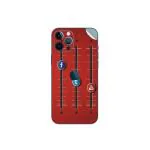 GADGETSWRAP Printed Vinyl Skin Sticker for Apple iPhone 12 Pro - Social Networks Equalizer